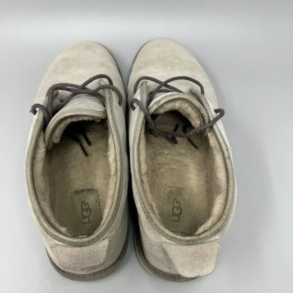 UGG Australia 1016680 Maksim Chukka Desert Gray Suede Bootie Shoes Mens Size 9